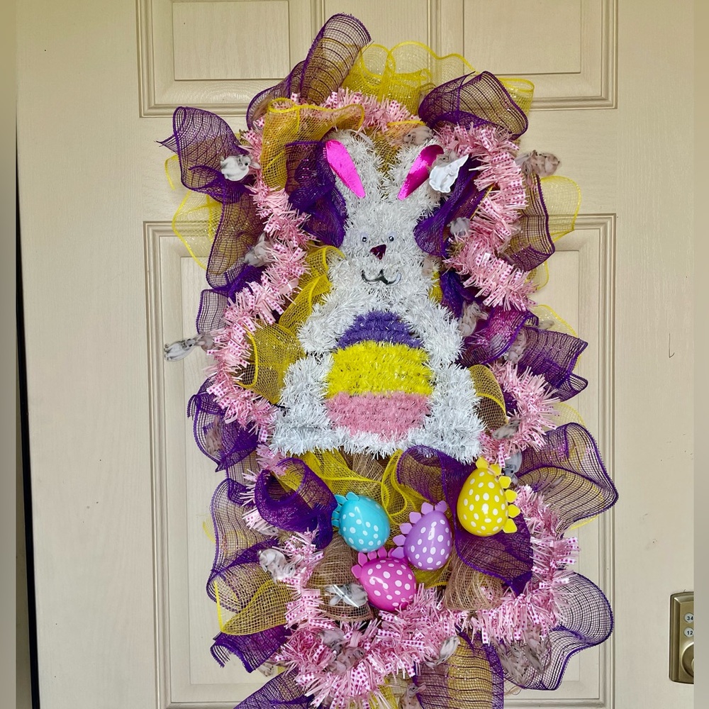 Custom Easter Wreath
